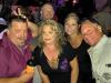 Surreal lead singer Walt w/ fans Nicole, Bev & Maury w/ Dennis in back, at the Purple Moose.